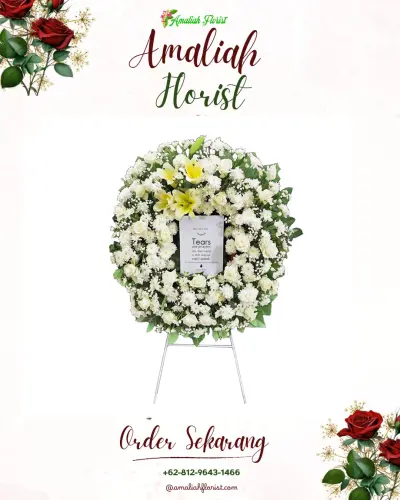 Krans Bunga Duka Cita di Sumbergiri